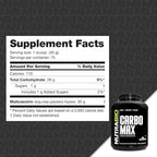 NutraBio CarboMax Maltodextrin Powder - Carbohydrate Powder for Sustained Energy - Calorie Rich for Muscle and Weight Gain - Unflavored - 5 Pounds, 75 Servings