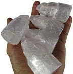 CircuitOffice 5 Piece Selenite Skyscraper Tower Points 2.4" Tall, for Wicca, Reiki, Healing, Metaphysical, Chakra, Positive Energy, Lucky Feng Shui, Meditation, Protection, Powers, Decoration Or Gift