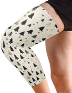 Retro Vintage Christmas Trees lightweight knee pads for girls knee sleeves basketball vollyball