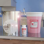 Commercial Dishwasher Detergent - Makes One 5 Gallon Pail - Industrial Dish Detergent - For High and Low Temp Dishwasher Machine