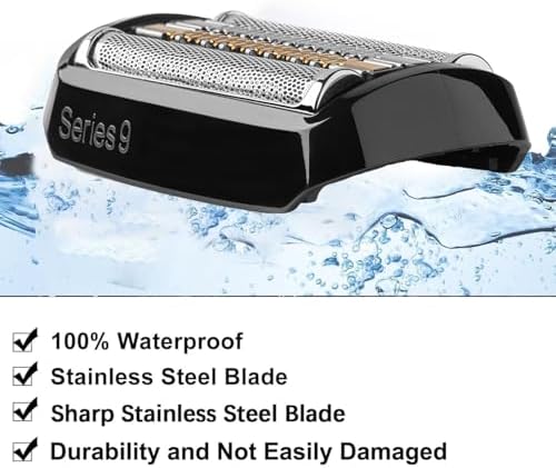 Series 9 Electric Shaver Replacement Head 92B Compatible with Braun S9 Sport Replacement Head, 92B Foil Blades for All Series 9 Shavers 9477cc,9330s,9465cc,9460cc,9419s,9390cc,9385cc