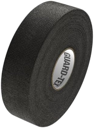 Guard-Tex® Black Finger Tape 1 inch - Self-Adhesive No Residue - 12 Rolls - 90ft Per Roll - 1080ft Total