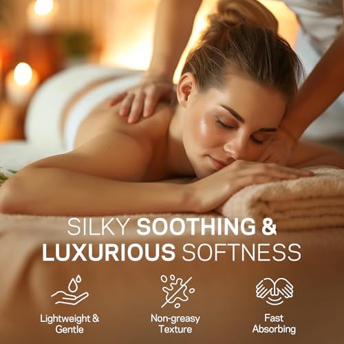 Massage Oil for Massage Therapy, Sore Muscle Massage Oils – 10.5oz, Arnica Oil,Anti Cellulite Eucalyptus,Lavender Essential Oils, Pain Relief & Spa-Quality Relaxation, Body Massage Oil Gifts Set