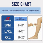 Compression Socks for Men & Women 20-30 mmHg Knee High -Best Support for Medical, Athletic, Sports, Travel (1/2Pairs)