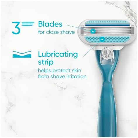 Gillette Venus Smooth Womens Razor Blade Refills, 8 Count, Lubracated to Protect the Skin from Irritation