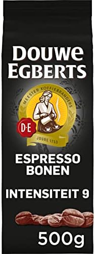 Douwe Egberts Whole Bean Coffee, Dark Roast, Espresso, 17.6 Ounce