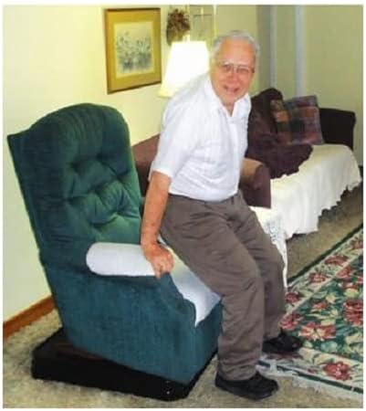 Little Boost Platform 3 inch Recliner Riser and Chair Lift Platform. Makes Standing and Getting Out of Your Recliner Easier.