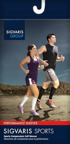 SIGVARIS Unisex Performance Compression Running Sleeve 412V 20-30mmHg