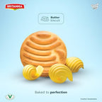 BRITANNIA Good Day Butter Cookies Family Pack 8.15oz (231g) - Breakfast & Tea Time Snacks - Delicious Grocery Cookies (Pack of 2)