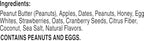 RXBAR Protein Energy Bites, Gluten Free Protein Balls, Strawberry Peanut Butter, 21.1oz Box (24 Bites)