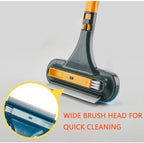 2-in-1 Multi-Purpose Cleaning Brush Efficient Cleaning, 2026 Upgraded Window Screen Cleaning Brush, 2-in-1 Window and Screen Cleaning Brush with Extendable Handle for Household (A#)