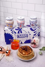 Fabbri Variety Pack Amarena Cherries in Syrup, Strawberries in Syrup and Ginger in Syrup, three jars of 8oz each