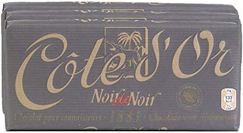 Cote D'or Noir De Noir 1883 Dark Chocolate (150g) 5.3oz Bar (Pack of 3)