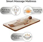 F&G Full Body Massage Heating Mat, Heating Massage Mattress with 9 Airbags, Improving Sleep, 3 Modes, 3 Heating to Relieve Discomfort in Shoulders, Waist, and Legs for Home Use,Size(38"x80")