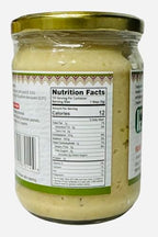 Desi Kitchen Ginger-Garlic Paste 500g (17.63oz) ~ All natural, NON-GMO, Glass jar, Product of India.