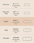 Ultra Thin Sanitary Pads Regular (32 Counts) + Large Pads (28 Counts) + Overnight Pads (20 Counts)