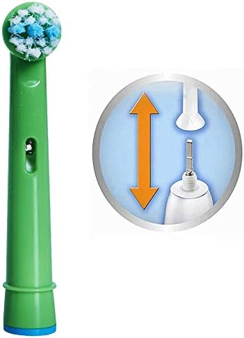 Kids Toothbrush Replacement Heads for Oral-B, Extra-Soft Bristles, for Oral-B Braun and Electric Brushes, Except Vitality Sonic, CrossActino Power, Sonic Complete, Pulsonics, EB-10A