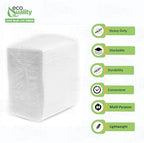 Low Fold Dispenser Napkins, 1-Ply, 3 1/2 x 5 in., White 800/pk, Dispenser Napkin Refill, Everyday Napkins, Perfect for Restaurants, Diners, Bodegas & Home