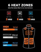 Venustas Women's Heated Vest with Battery, Lightweight Quilted Vest for Women
