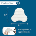 5 Pcs Thermoplastic External Nasal Splints - 2.7" x 3.1" Nose Support Protector for Rhinoplasty Septoplasty Surgery Support, 2.0 mm Thick