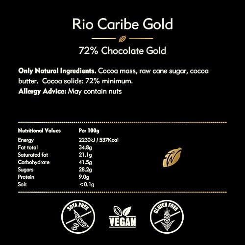 Willies Cacao Venezuelan 72 Rui Caribe Superior Choc-50g