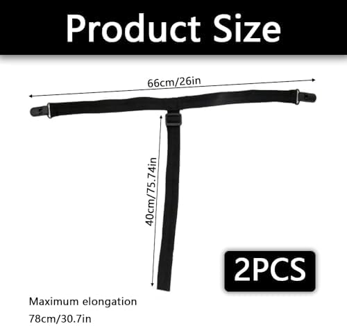 2 PCS Assistive Devices for Disabled, Clip and Pull Dressing Aid Adjustable Wearing Assist Tool for Elderly Handicap People Pregnant Injuries Post-Surgery Recovery (Black)