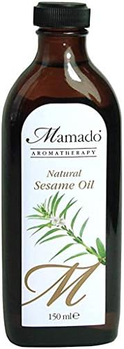 Mamado Aromatherapy Natural Sesame Oil - Blended with Sweet Almond Oil 150ml by MAMADO