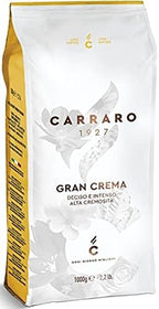 Carraro Gran crema Italian roasted coffee beans 1 kg