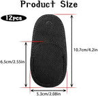12Pcs Eye Patches Comfortable Left or Right Single Eye Patches Professional Medical One Eye Cover Reusable Black Soft Single Eye Patches for Eyeglass Treat Lazy Amblyopia Strabismus Adults Girls Boys