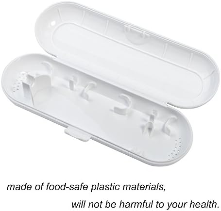 Nincha Portable Replacement Plastic Electric Toothbrush Travel Case for Oral-B Pro Series