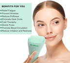 Wonderwin Ice Roller for Face and Body Massage, Facial Roller Skin Care Tool for Reduce Wrinkles and Puffiness, Migraine Pain Relief and Skin Tighten, Cold Therapy for Cooling and Calming(Green)