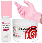 Bikini Sugaring Brazilian hair removal Package with Paste, Drying Powder, Applicator, Gloves by Sugaring NYC