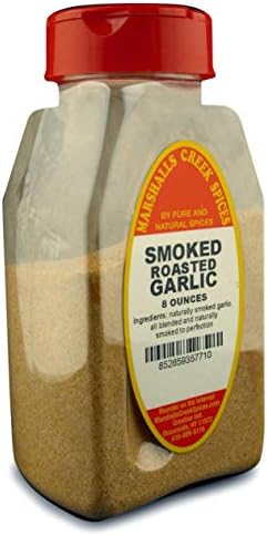 Marshalls Creek Spices (st01) SMOKED ROASTED GARLIC GRANULATE 8 oz.