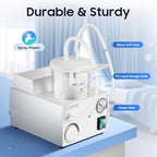 1000ML Electric Suction Machine, Portable Veterinary Suction Machine for Home Use 110V (B)