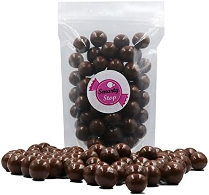 Smarty Stop Gourmet Chocolate Covered Malt Balls Candy (Milk Chocolate, 1 Pound (Pack of 1))