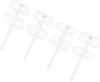 4PCS Optical Optometry Flip Trial Lens Flipper Handle Kit for Vision Therapy, ±0.50 to ±2.00D Myopia & Amblyopia Trainer, for Lens Confirmation Test Tools, Eye Exercise, Home