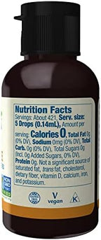 NOW Foods, Better Stevia, Liquid Zero-Calorie Sweetener, English Toffee, Low Glycemic Impact, Kosher, 2-Ounce