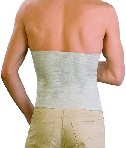 Vitaly Wool Medical Warming Belt Relieves Back Pain. Lumbar Heating Belt with Optimal Compression. Stretchy Thermal Radiculitis Brace (#7 for Waist Circumference: 43-48 inch (110-120 cm))