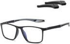Reading Glasses,Certainow Reading Glasses,Men's Sports Ultra-Light Anti-Blue Light Presbyopic Glasses