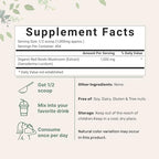 Micro Ingredients Organic Reishi Mushroom Extract, 16 oz | 100:1 Red Reishi | Supports Immunity, Mood & Stress Relief | Great for Tea, Tonic & Daily Rituals | Non-GMO, Vegan Friendly