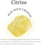 Apengshi Citrine Raw Crystals 2PCS Natural Rough Rocks Healing Crystal and Stones DIY Raw Stones Meditation Fountain Garden Home Decor