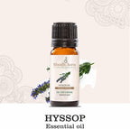 Hyssop Oil | 100% Pure, Natural and Therapeutic | Premium Grade Essential Oils for Aromatherapy & Diffuser (5ML)