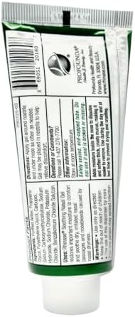 Rhinase Soothing Nasal Gel XL 60 g for Nasal Dryness from Allergy (Not Isotonic or Hypertonic), Low Humidity, Nose Bleeds, Stuffy Nose