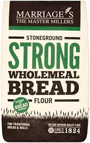 Marriage's Strong Stoneground Wholemeal Flour 1.5kg - Pack of 2