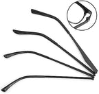 ZEALMAX 1 Pair Metal Eyeglass Arms Glasses Replacement Temple Legs Frame Black Universal