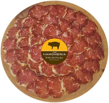 The Hamoneria: 3 oz Lomo Iberico de Bellota - Premium Spanish Cured Pork Loin | 100% Acorn-Fed Iberian Loin, Authentic Dry-Cured, Rich Flavor, Gourmet Charcuterie