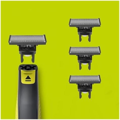 Shaver Replacement Blade & Nose Hair Trimmer Replacement Heads Compatible for Philips OneBlade QP2520, QP2630, QP6510 - Multi-Functional Parts for Beard & Nose Grooming(2 Nose Hair Knife)