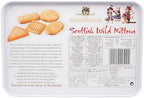 Campbells Shortbread Scottish Wild Kittens Assorted Cookies Tin 5.3 Oz (150g) - Pure Butter Scottish Shortbread Cookies from Scotland, British Tea Biscuits, Assortment Gift Tin for Cat Lovers