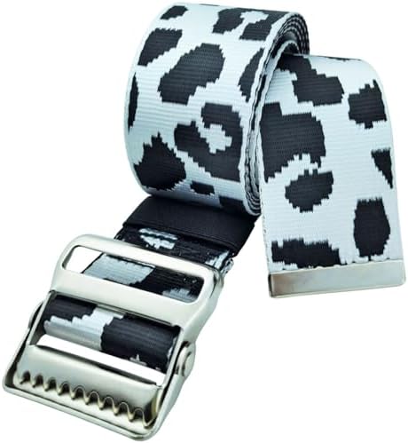 LAMBOX Gait Belt Transfer Belt with 2-inch Soft and Comfortable Jacquard Webbing for Caregivers, Seniors, Elderly, etc. (60 inch, Color14)