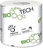 Papernet 415596 BioTech Toilet Tissue, Septic Safe, 2-Ply, White, 500 Sheets/Roll, 96 Rolls/Carton